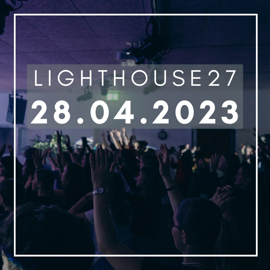 Morgen Freitag ist es wieder so weit, ein Lighthouse27 mit einem tollen Teensclub, einem inspirierenden Gottesdienst und einer gemütlichen Lounge steht an! Sei dabei! 🙌🥳🎉 Wir freuen uns auf dich! 😎
📆 Freitag, 28.04.2023 - 19:00 TC - 20:20 GD - anschl. Lounge 🙌🎉🥳
#lighthouse27 #lighthouse27band #Teenslcub #event #erleben #kirche #jesus #bibel #gemeinschaft