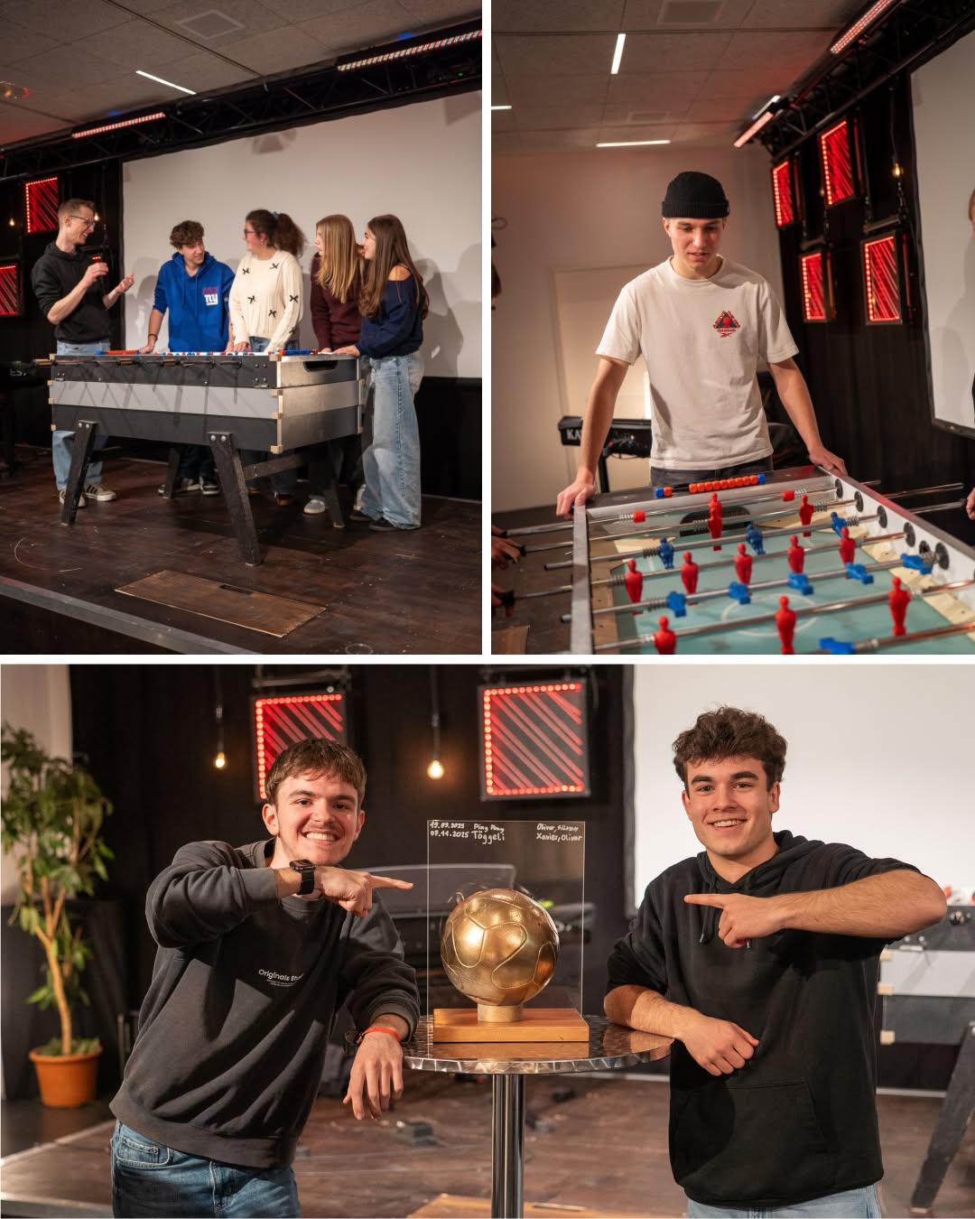 Einblicke in die Youth Games vom letzten Mal. Das Youth Programm findet neu jedes Mal statt und in unterschiedlichen Formen 🥳🥳
#lighthouse27 #lighthouse27band #event #erleben #kirche #jesus #bibel #gemeinschaft #Teenslcub #lounge #youth