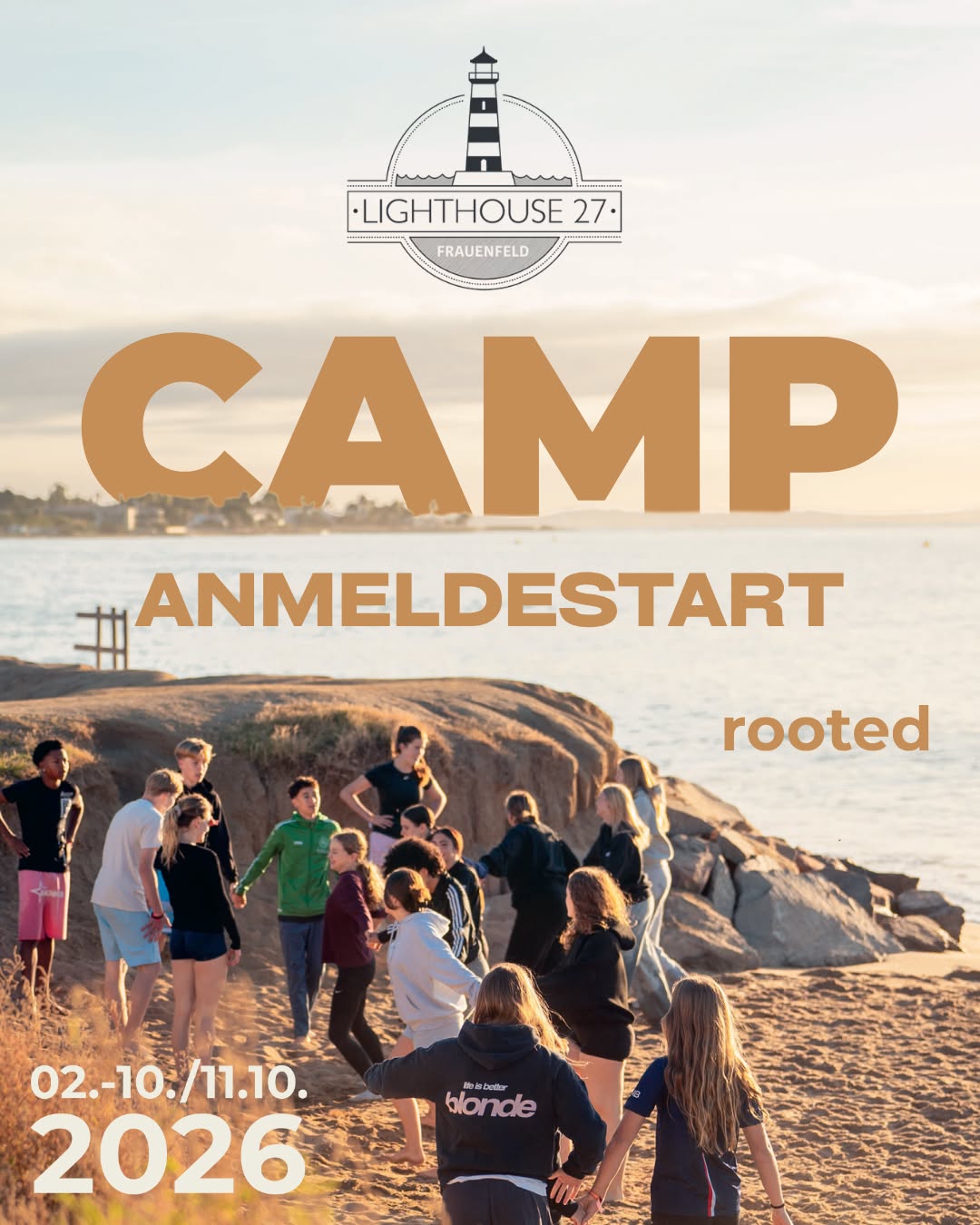 🔥 LIGHTHOUSE27-CAMP 2026 – Spanien ruft! 🏝️
Bist du ready für eine Woche voller Sonne, Strand & unvergessliche Erlebnisse? 🌅🏄♂️
Freu dich auf Meer 🌊, Worship 🙌, inspirierende Impulse ✨ und eine tolle Gemeinschaft 🤩!
⚡ Plätze sind begrenzt – melde dich jetzt an! Bis 31.04.2026 gilt die Preisstufe 1 "Early Bird" noch! 🎟️🔥
Wir können es kaum erwarten, mit euch in den Herbstferien 🌅🏄♂️ durchzustarten! 🚀
👉 Anmeldung? Link in der Bio! 🔗
#lighthouse27 #lighthous27camp #camp #spain #lighthouse27band #event #erleben #kirche #jesus #bibel #gemeinschaft #Teenslcub #lounge #youth